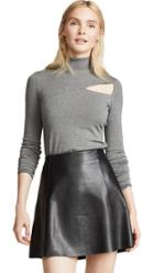 Bailey44 Audrey Cutout Turtleneck Top
