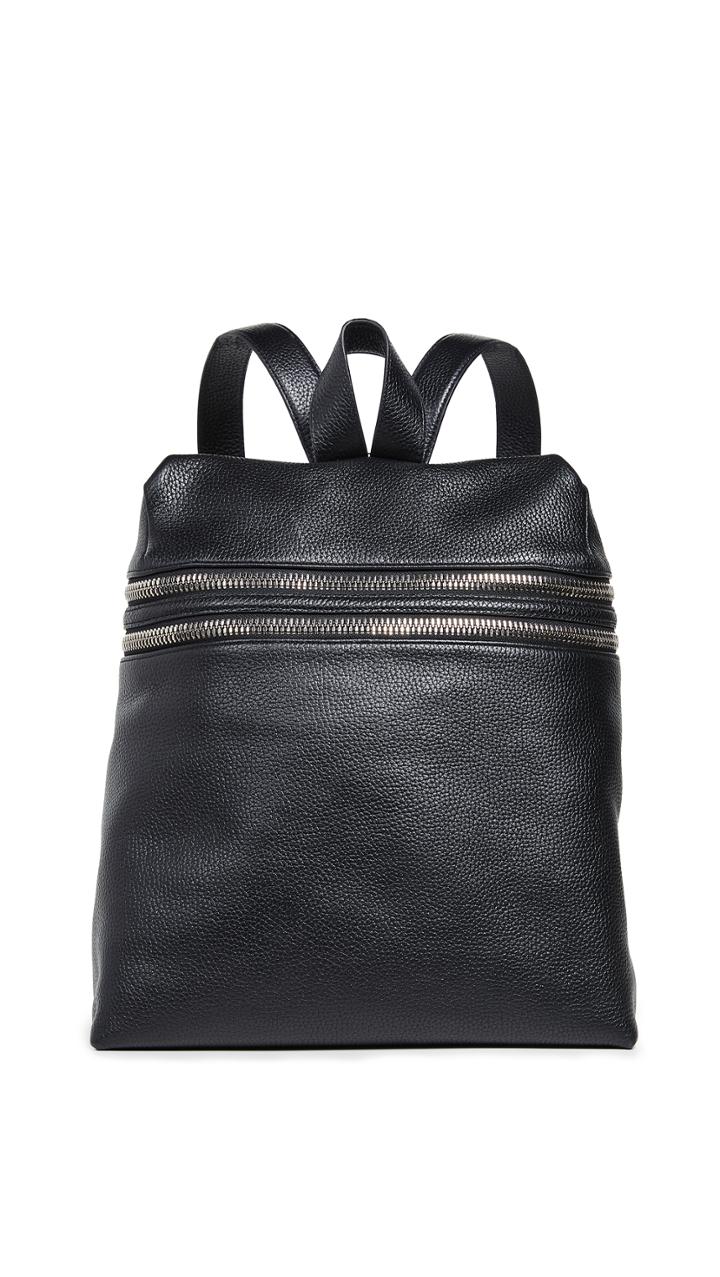 Kara Double Zipper Backpack