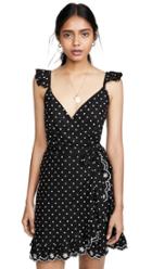 Wayf Simone Ruffle Wrap Cami Dress