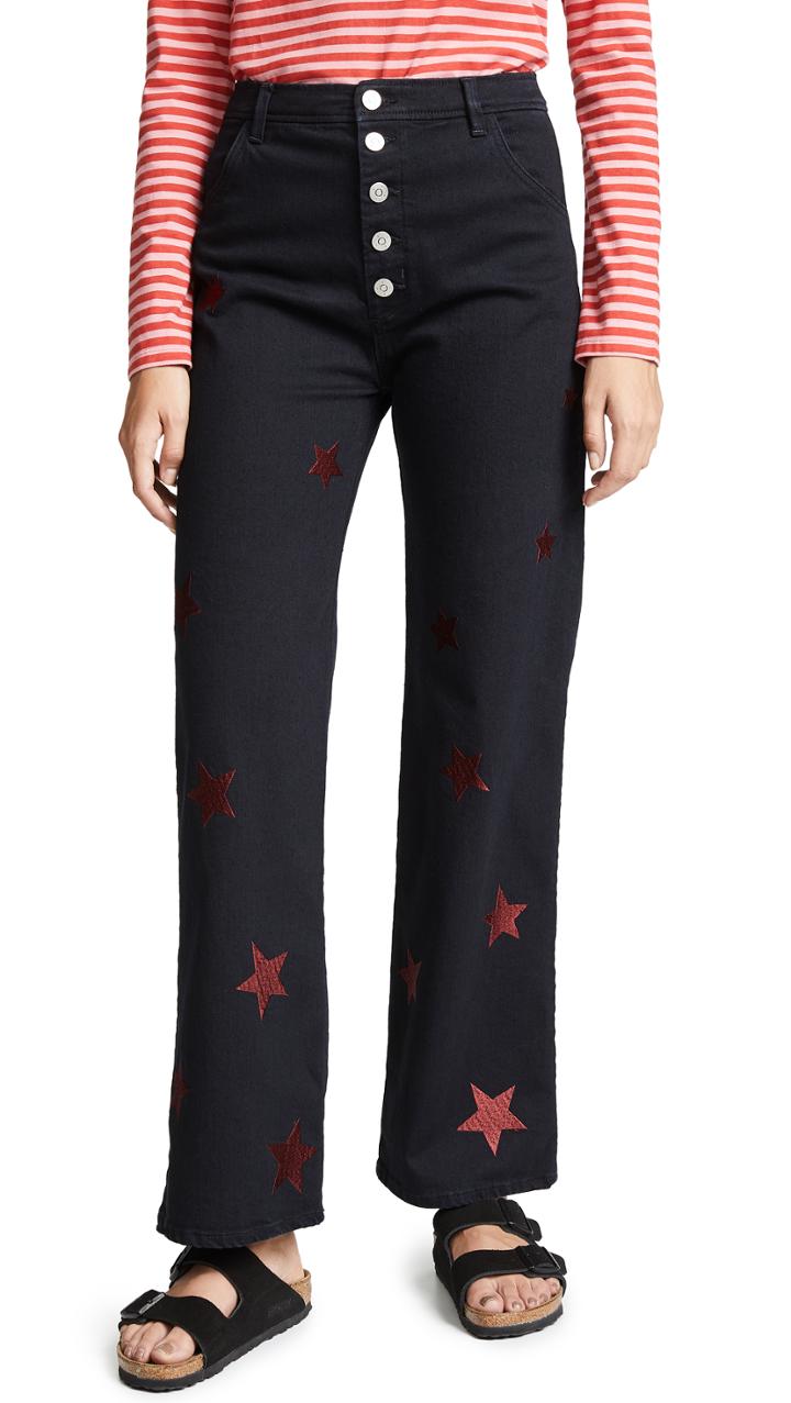 M I H Jeans Paradise Embroidered Jeans