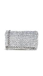 Loeffler Randall Mini Beaded Clutch With Chain Strap