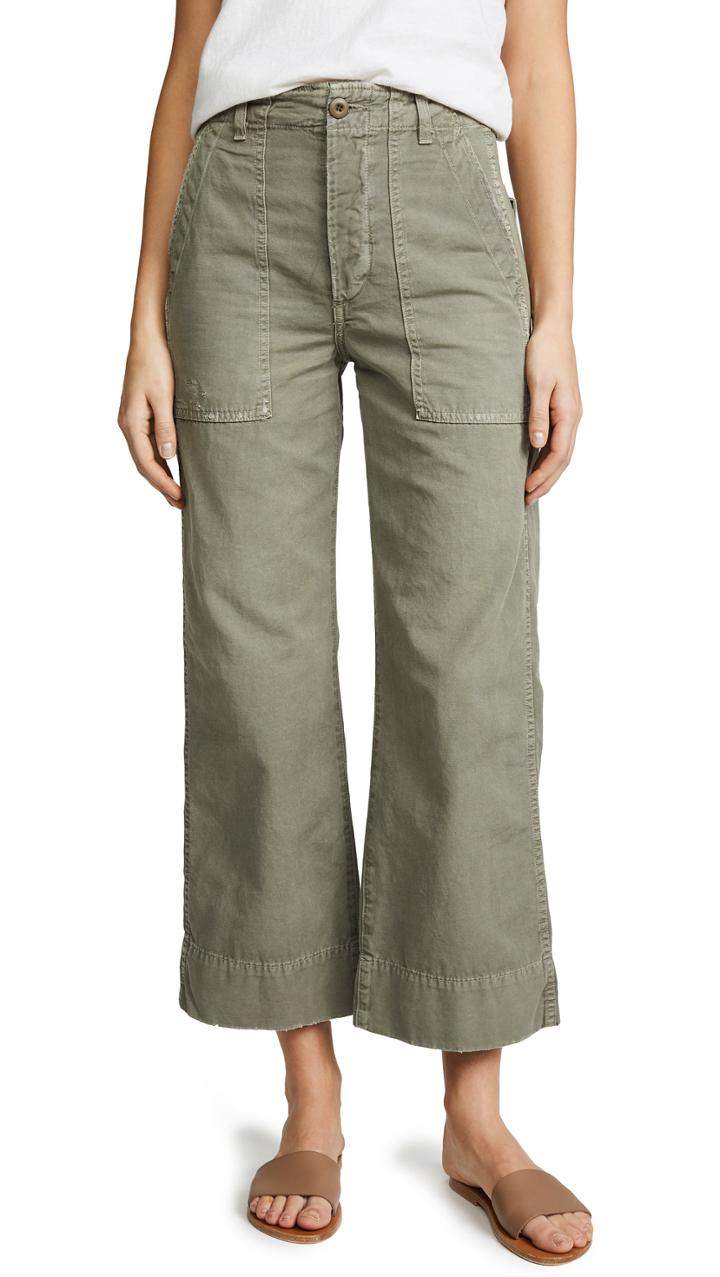 Amo Army Wide Leg Pants