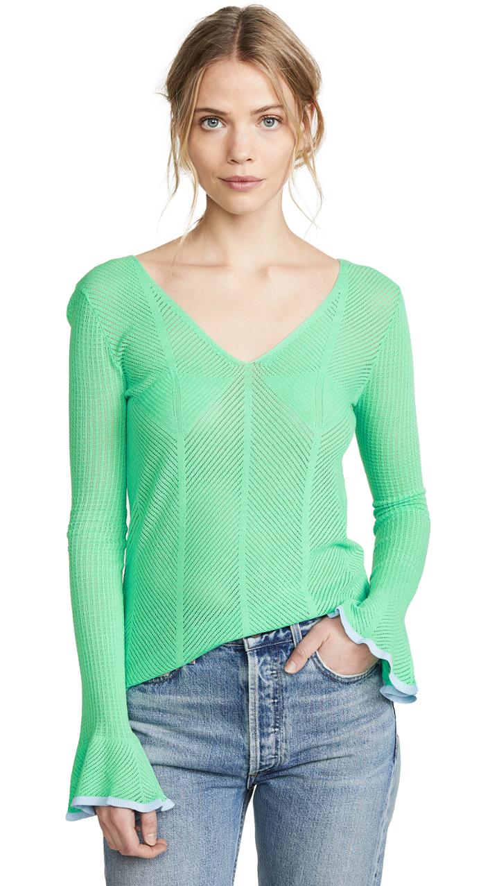See By Chloe Double V Sweater