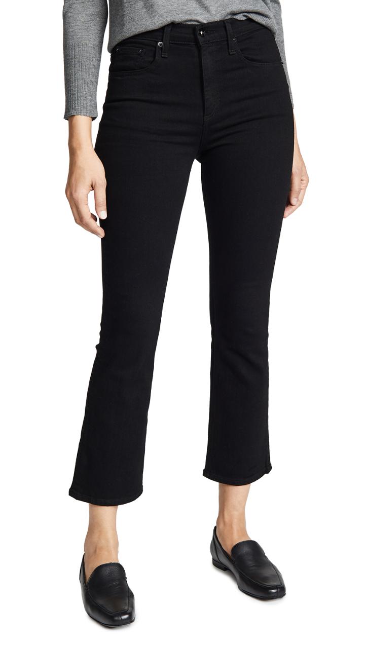 Rag Bone Jean The Hana Cropped High Rise Jeans