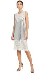 Paco Rabanne Lace Trim Slip Dress