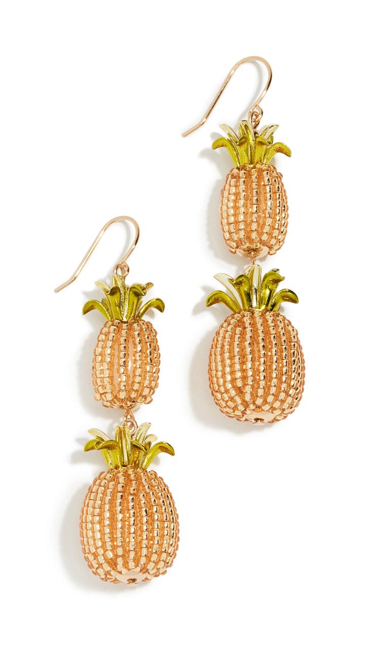 Kate Spade New York By The Pool Flamingo Earrings