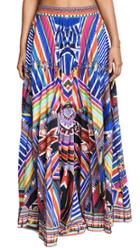 Camilla Tsachila Blessing Pleated Skirt