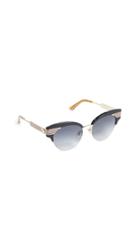 Gucci Cat Eye Flat Top Sunglasses