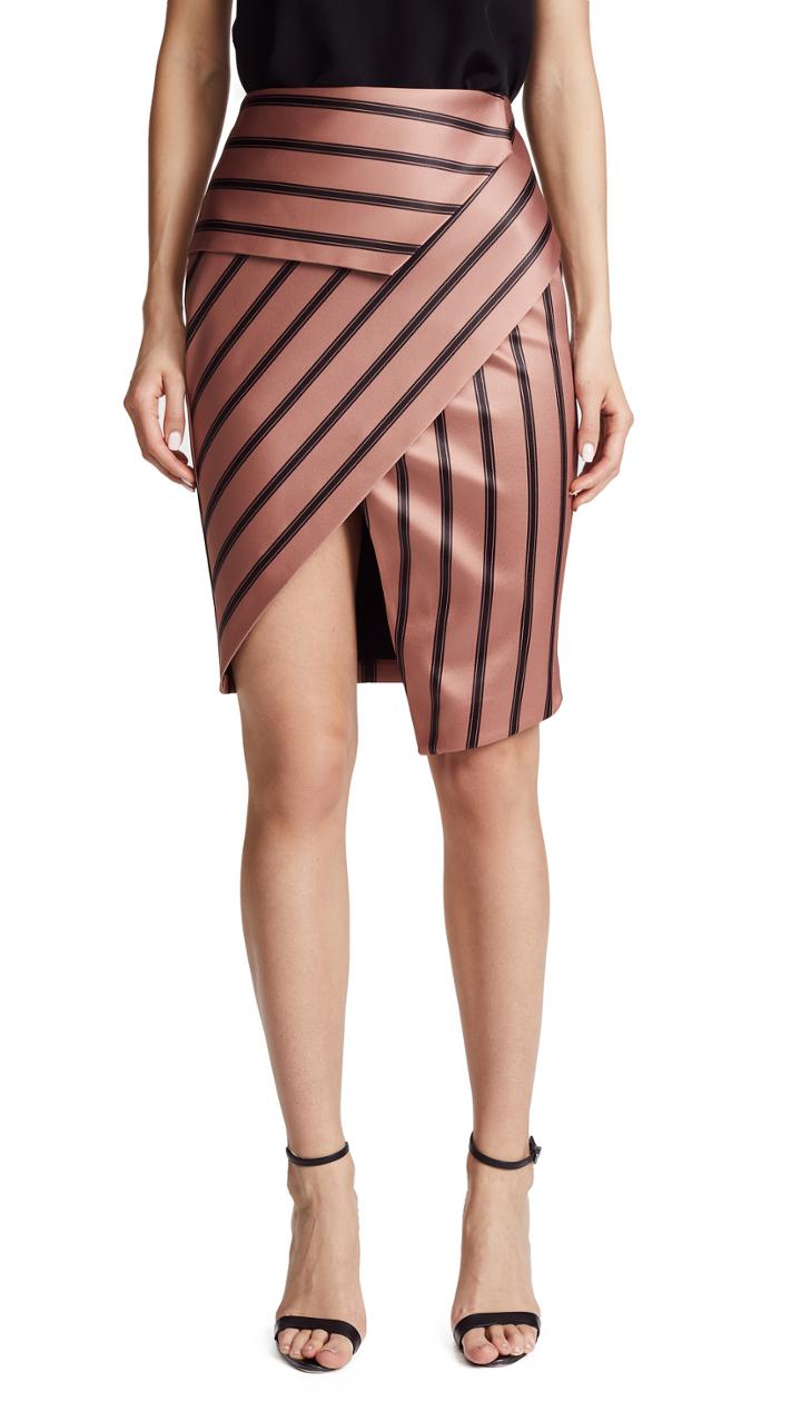 Michelle Mason Peplum Skirt