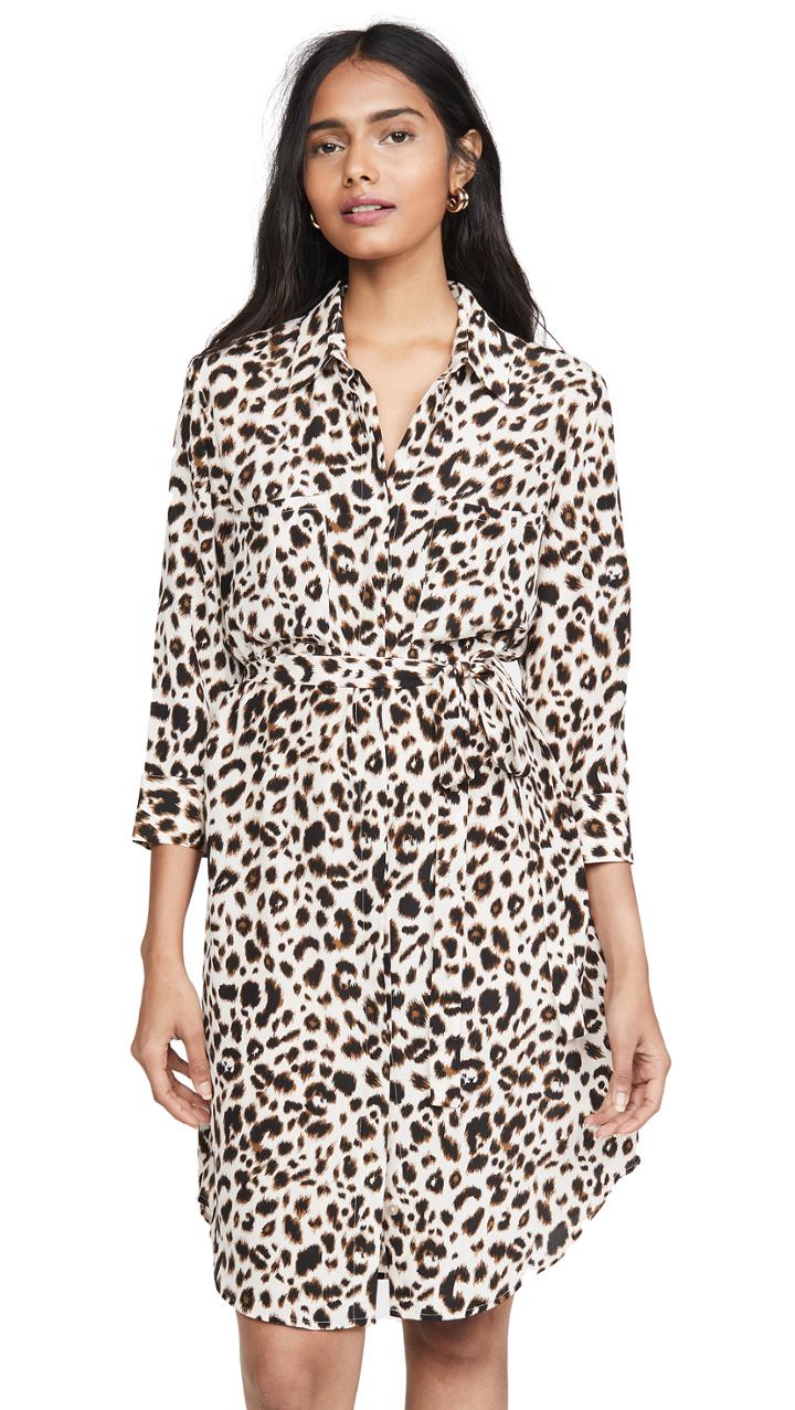 L Agence Stella Short Shirt Dress