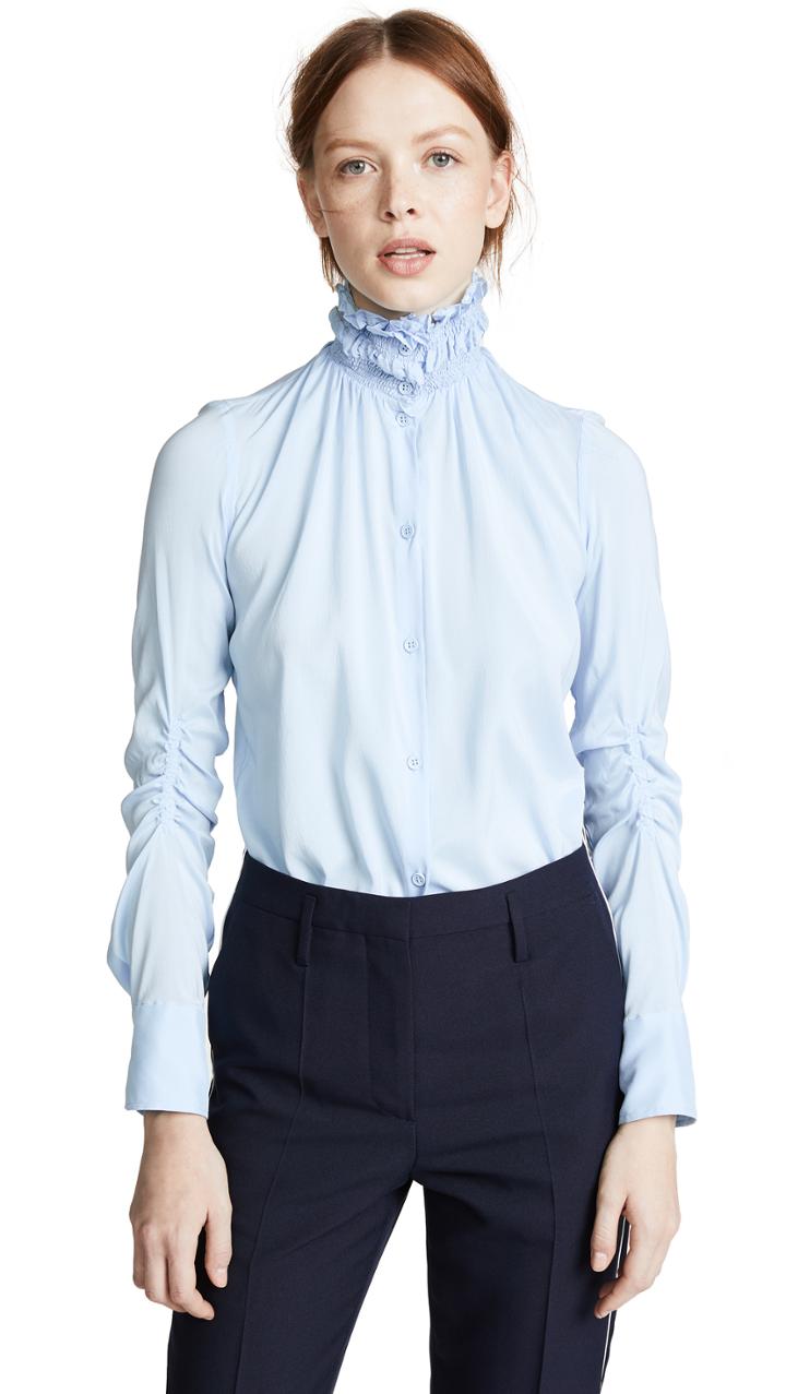 Carven Collared Button Down Shirt