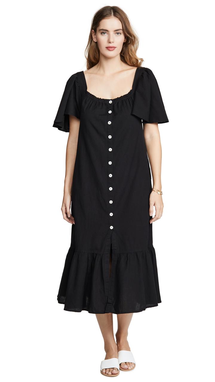 Free People Sweet Sunday Midi Dress