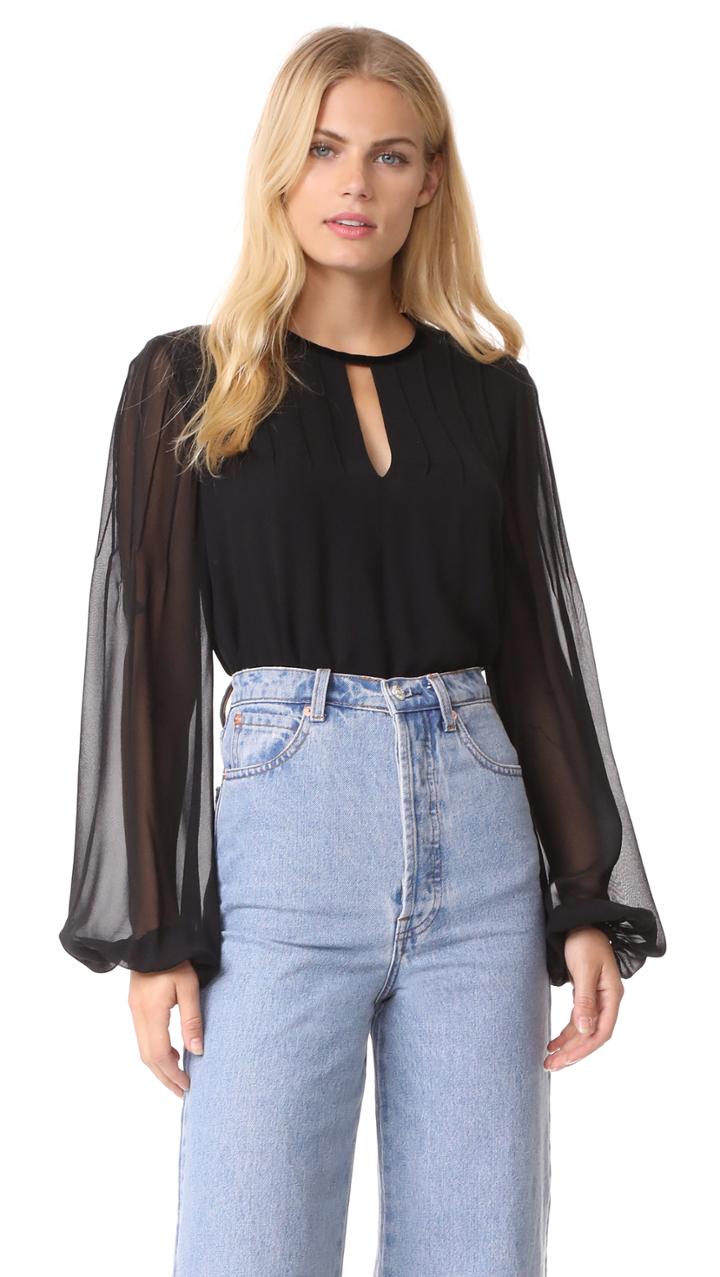 Elizabeth And James Dante Pintuck Blouse