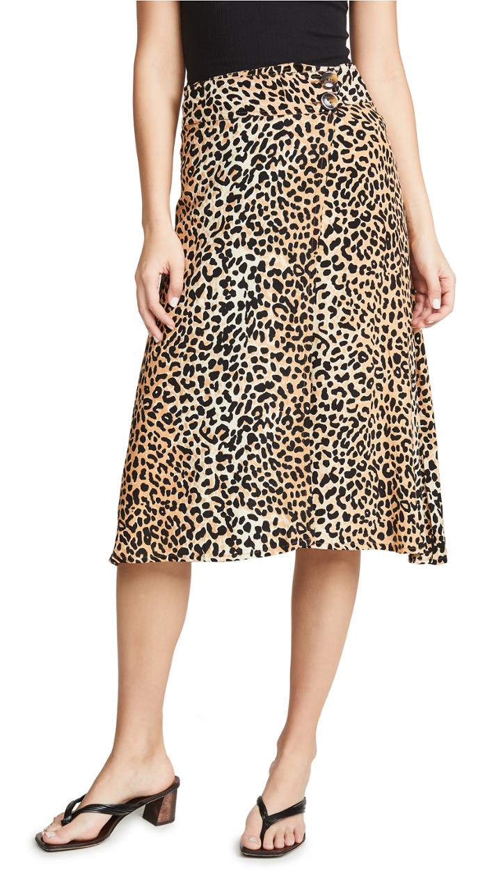 Faithfull The Brand Valois Midi Skirt