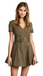 Diane Von Furstenberg D Ring Fit Flare Dress