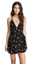 Free People Another Love Smocked Midi Dress