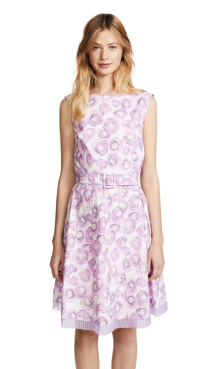 Marc Jacobs Dress With Gored Skirt Belt