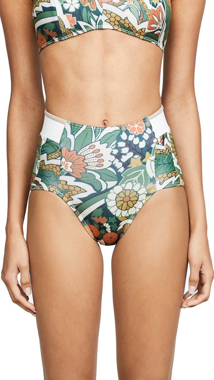 Seea Arcadia High Waist Bikini Bottoms