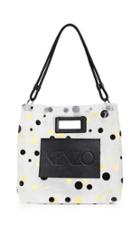 Kenzo Mesh Polka Dot Tote Bag