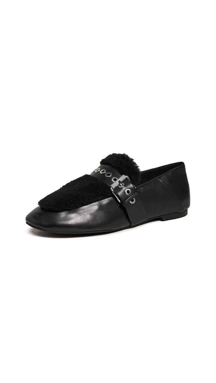 Sol Sana Shela Faux Shearling Loafers