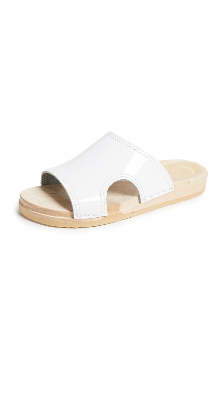No 6 Alexis Cutout Flat Slides