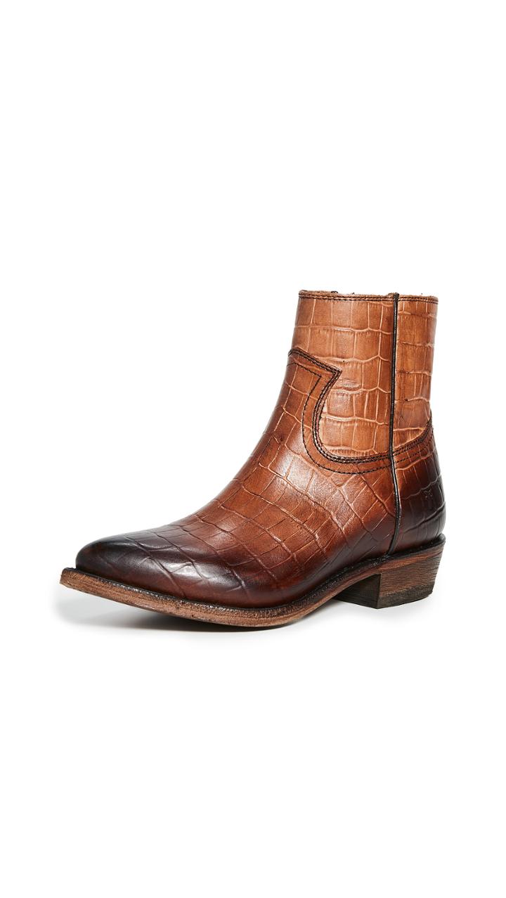 Frye Billy Inside Zip Booties