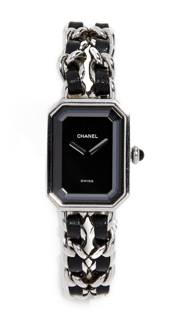 What Goes Around Comes Around Chanel Silver Premiere Watch 20mm