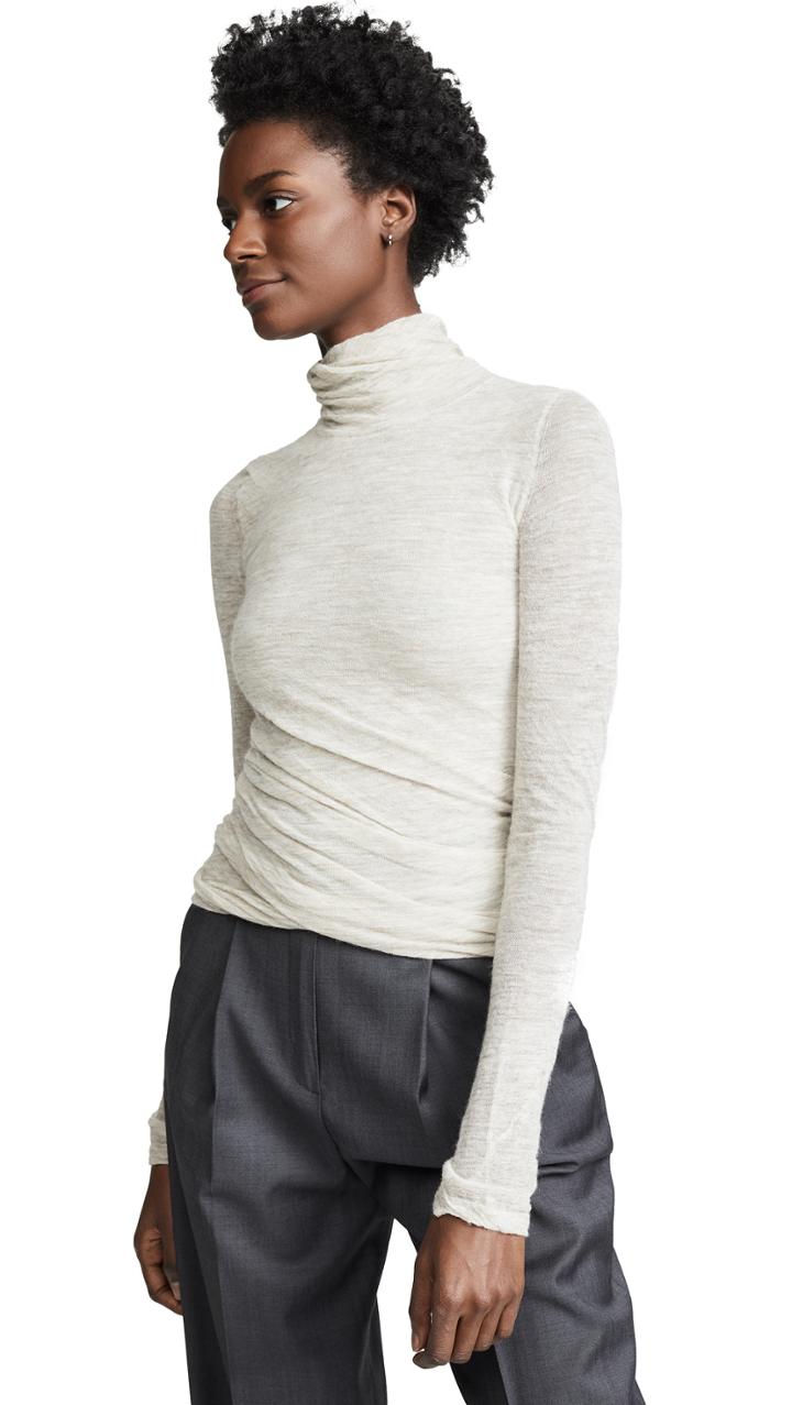 Theory Twist Turtleneck Sweater