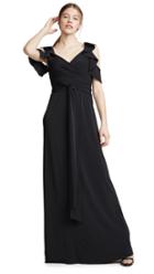 Halston Flutter Gown