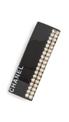 What Goes Around Comes Around Chanel Crystal Acrylic Barrette