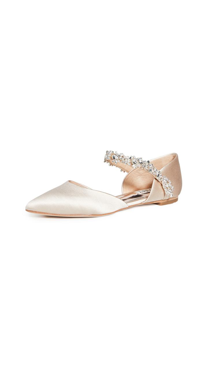 Badgley Mischka Erin Point Toe Flats