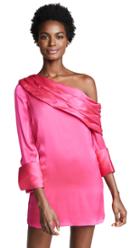Alice Olivia Serina Off The Shoulder Draped Dress