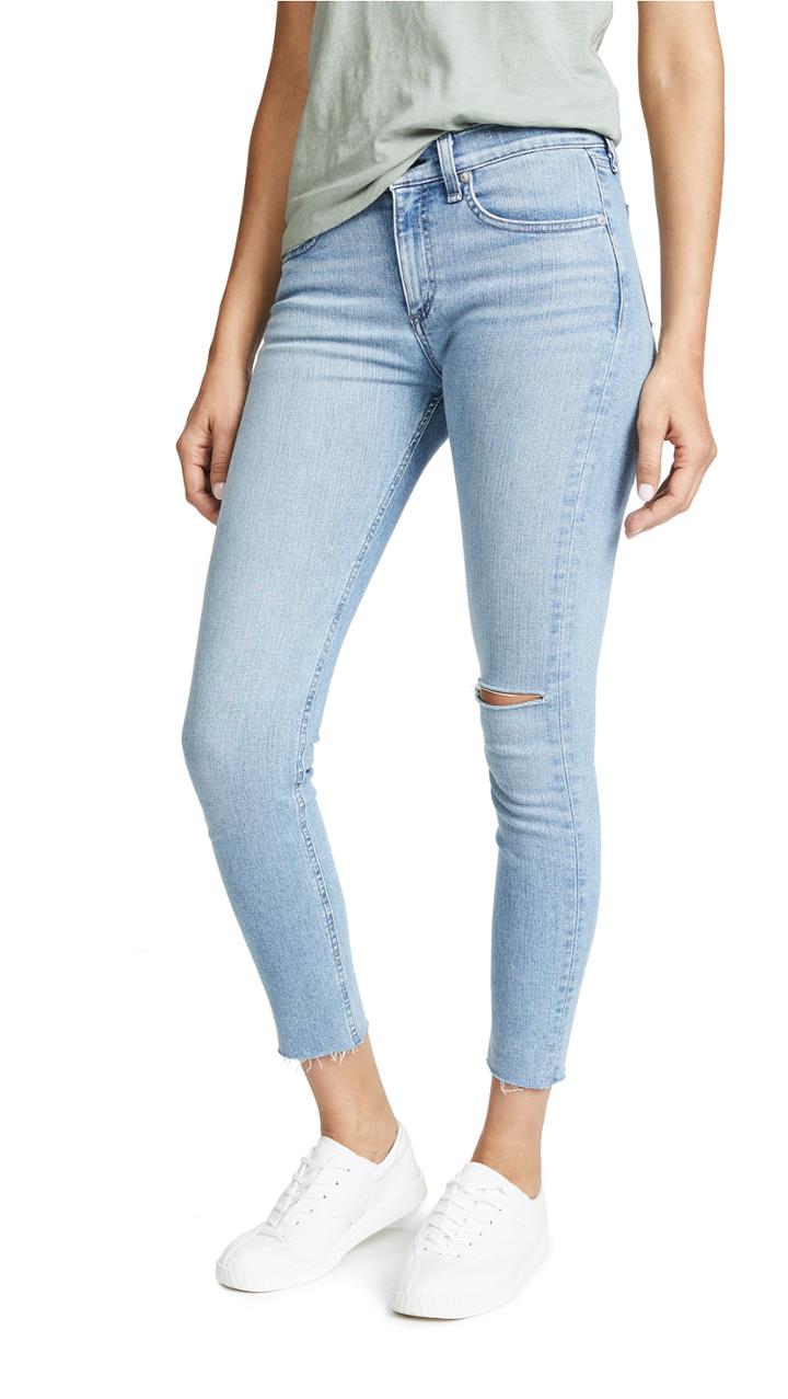 Rag Bone Jean Ankle Skinny Jeans