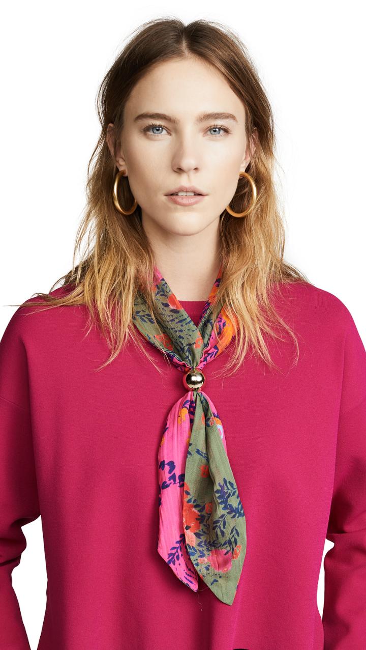 Tanya Taylor Kelly Neck Scarf