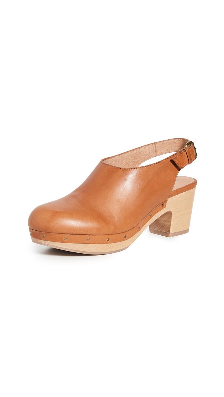 Madewell The Marlo Slingback Clogs