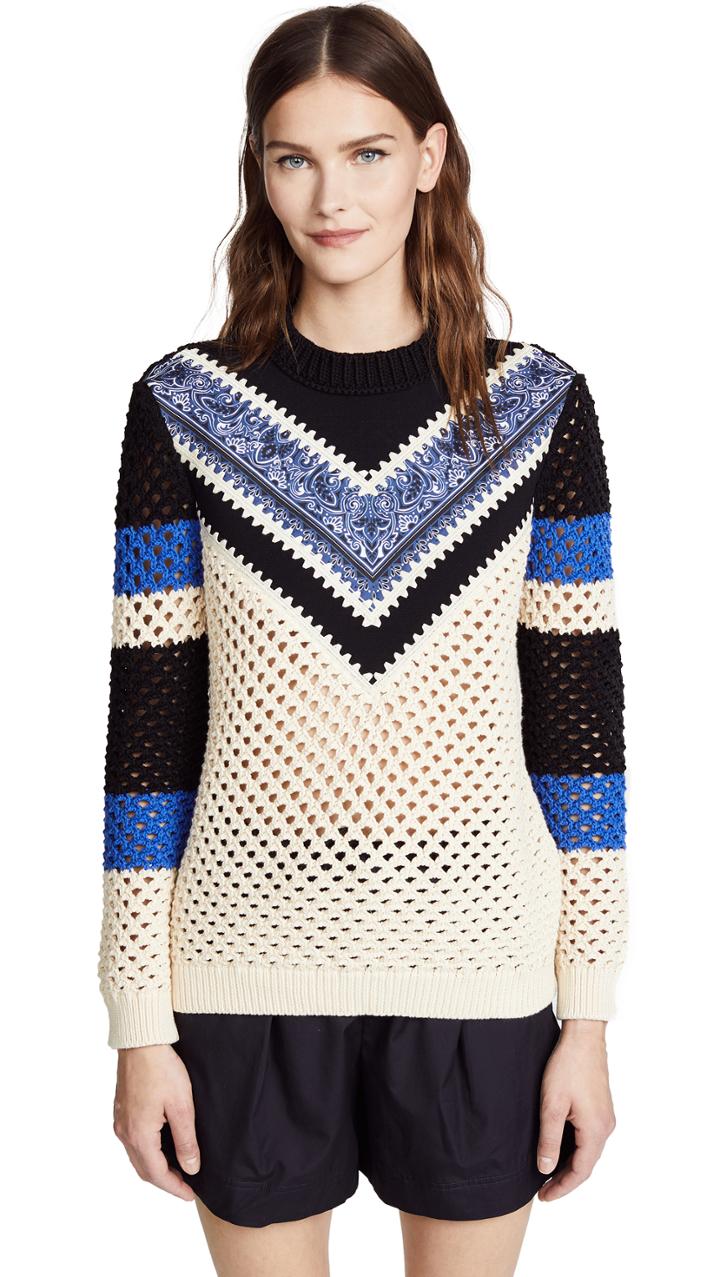 Red Valentino V Neck Sweater
