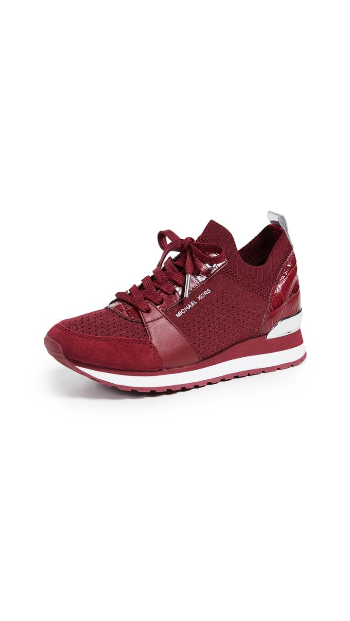 Michael Michael Kors Billie Knit Trainer Sneakers