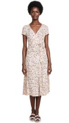 Oscar De La Renta Flower Garden Hoop Earrings