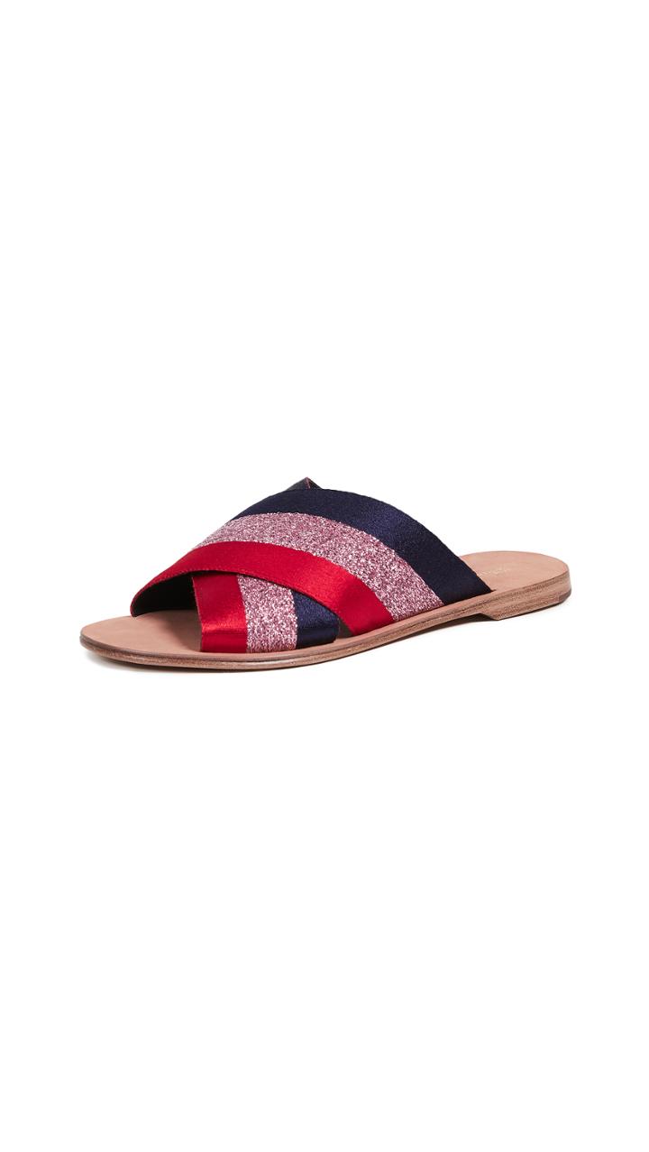 Diane Von Furstenberg Bailie 2 Crisscross Slide