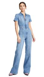 Alice Olivia Jeans Gorgeous Wide Leg Jumpsuit