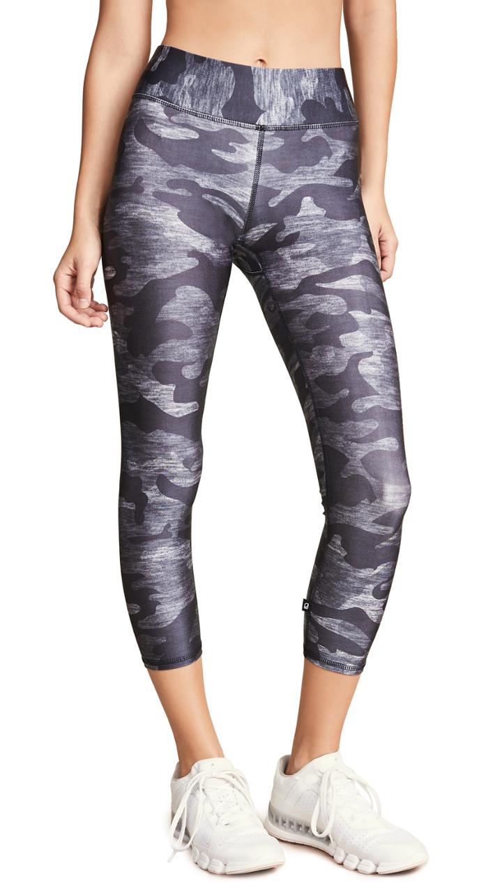 Terez Camotall Band Capri Leggings