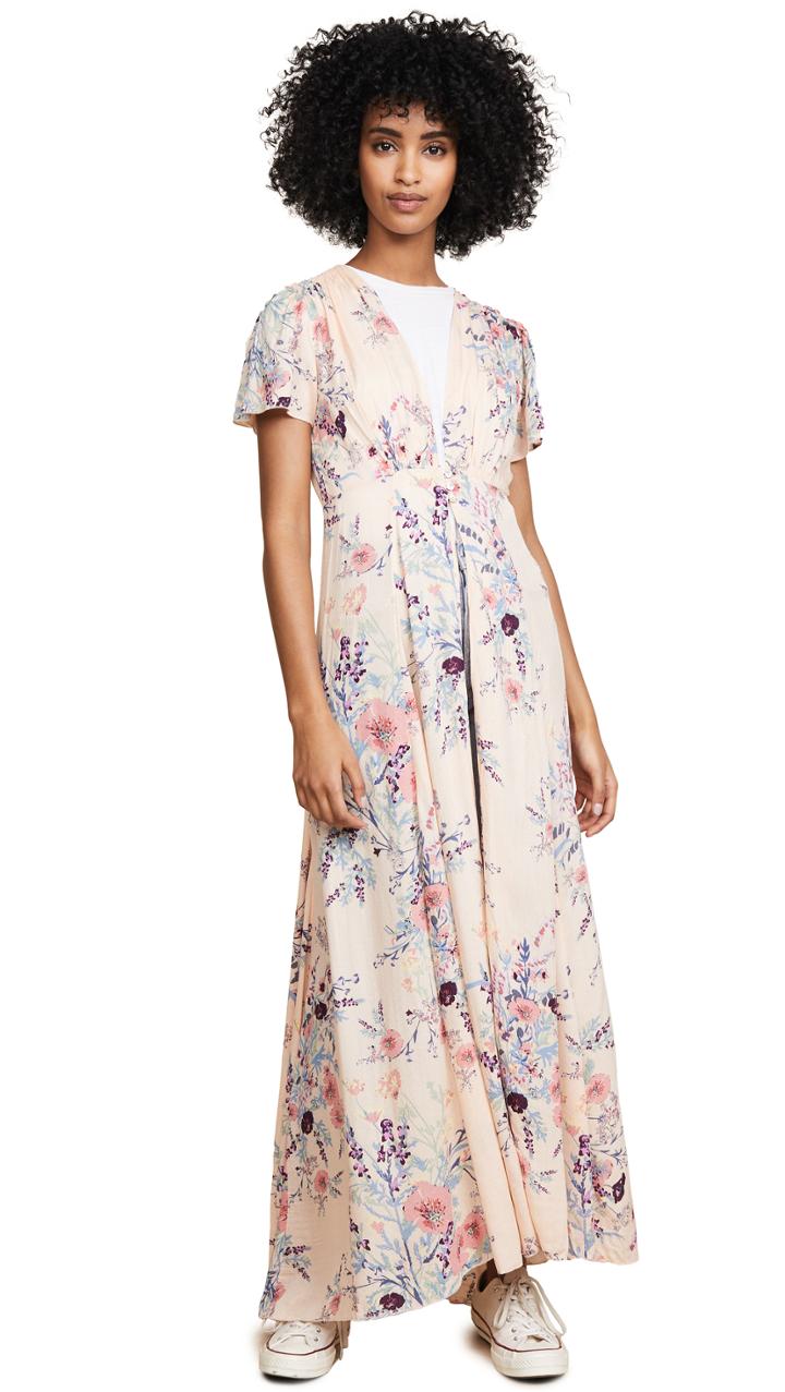 Free People Deevine Duster Robe