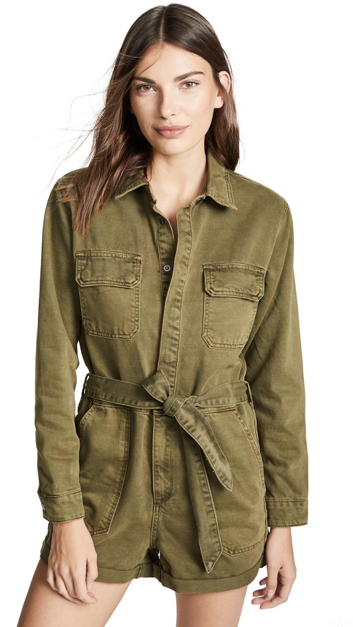 Blank Denim Utility Romper