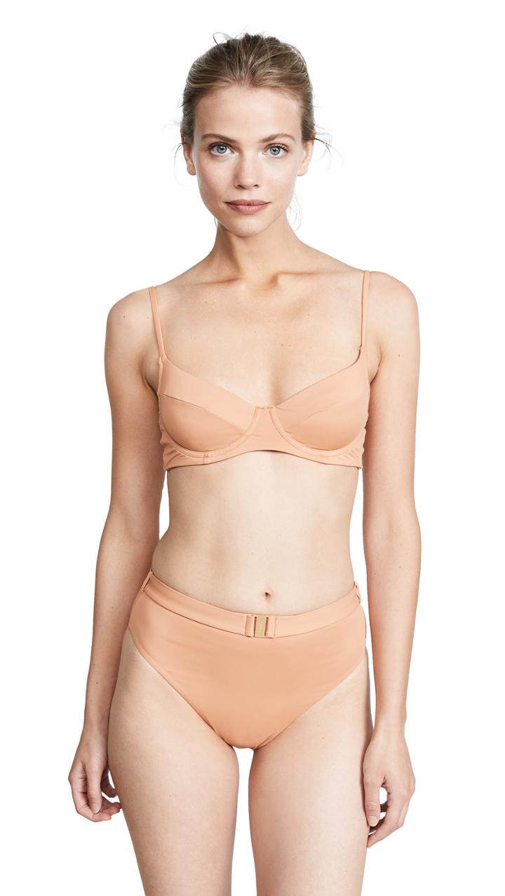 Onia X Weworewhat Lydia Bikini Top