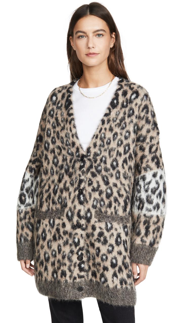 A L C Leone Alpaca Cardigan