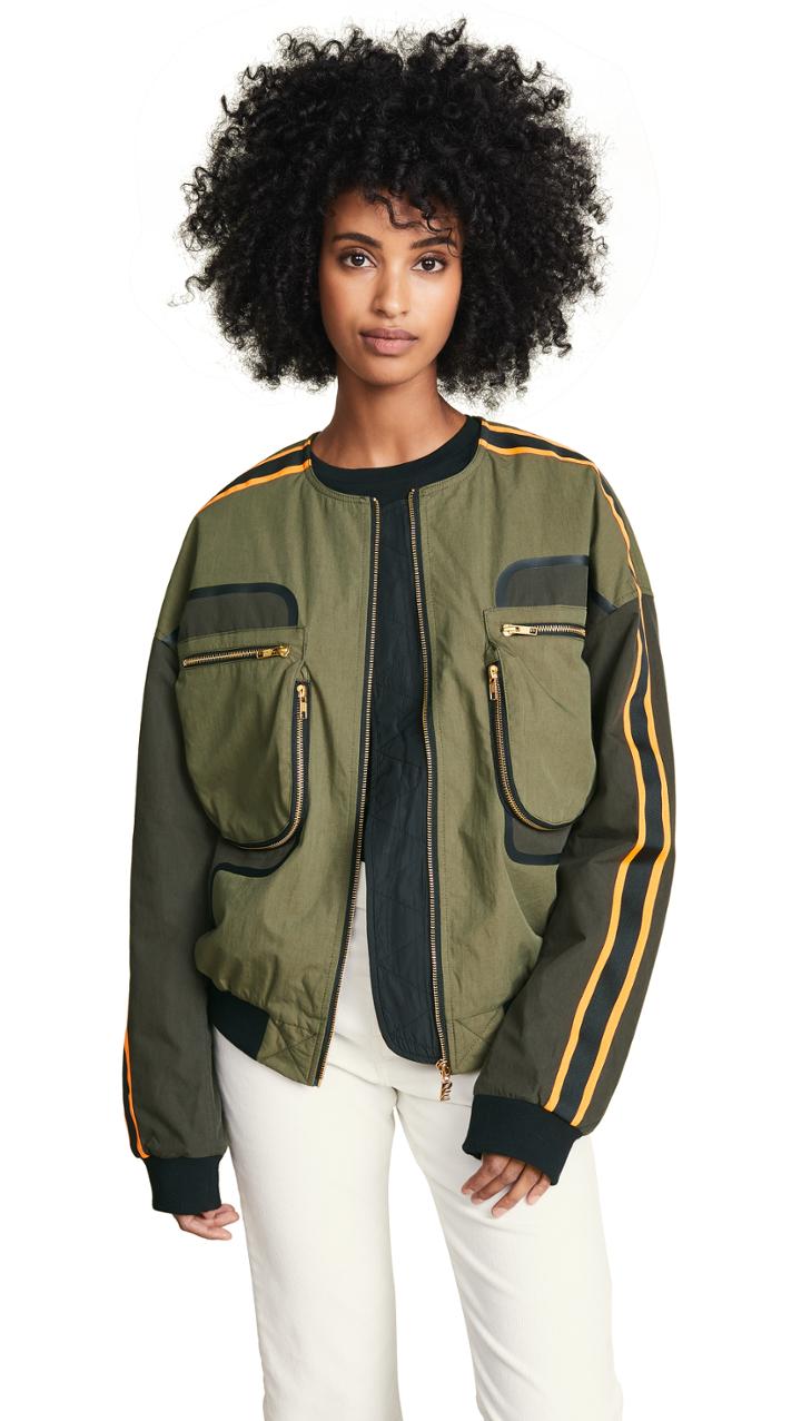 P E Nation The Record Run Jacket