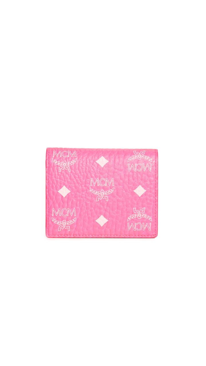 Mcm Visetos Original Flap Wallet
