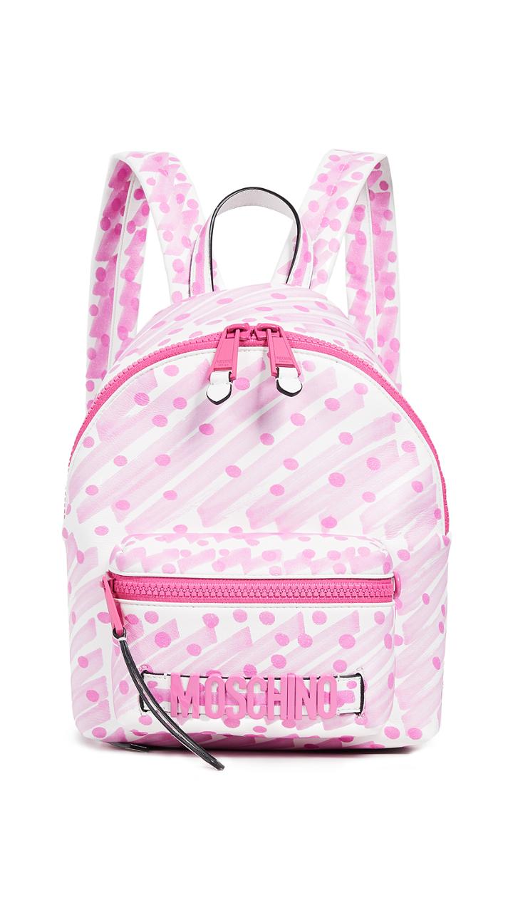 Moschino Brushstroke Lettering Backpack