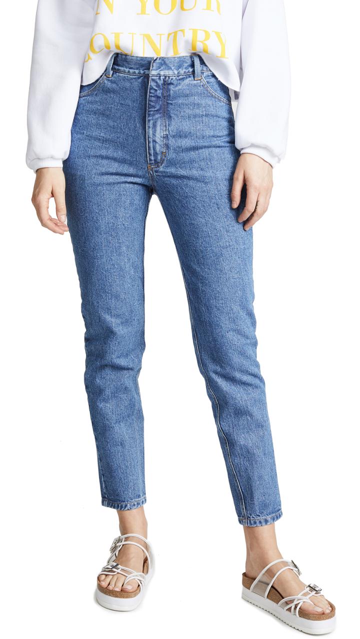 Ksenia Schnaider Mom Jeans