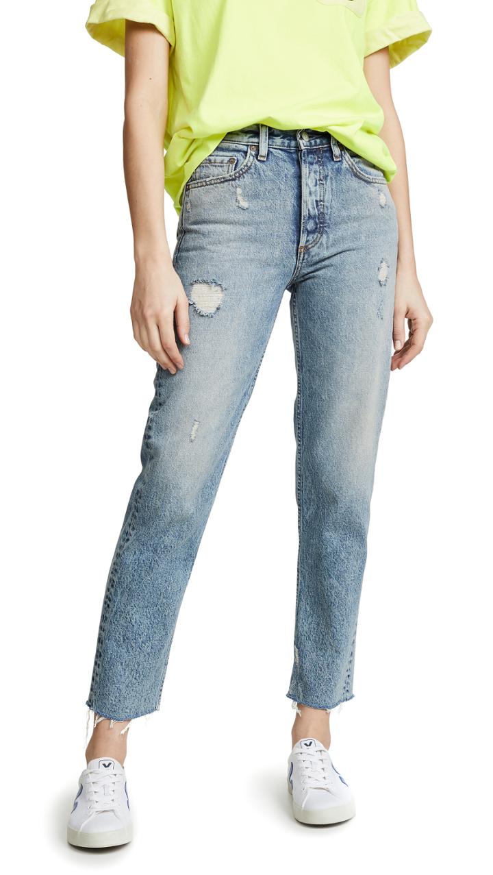 Boyish The Tommy High Rise Rigid Straight Jeans